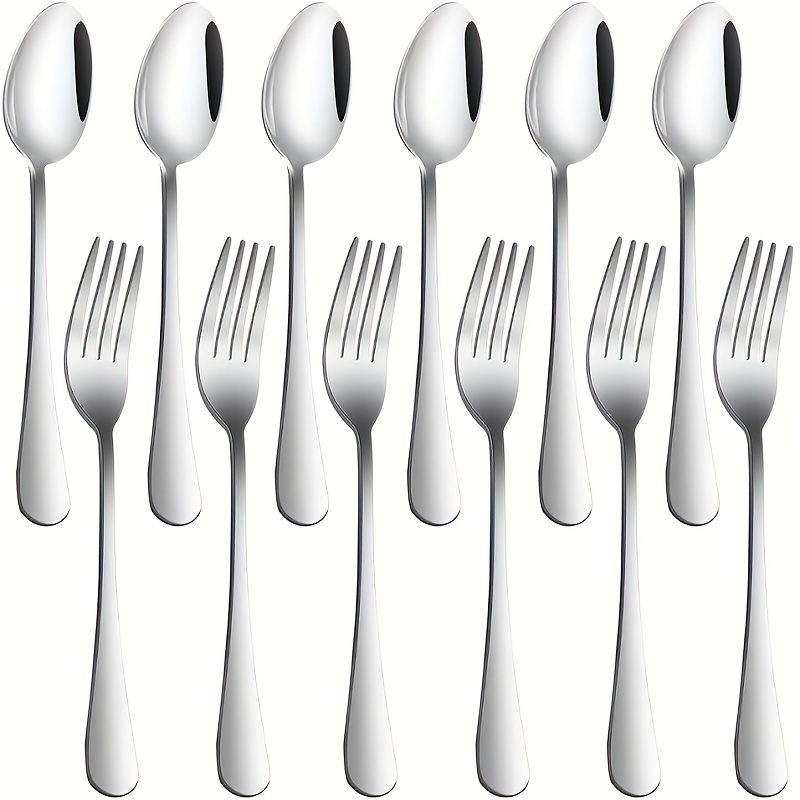 Espejo pulido Ramen fideos tenedor cuchara de acero inoxidable ensalada  Spork fideos Spork restaurante – Los mejores productos en la tienda online  Joom Geek