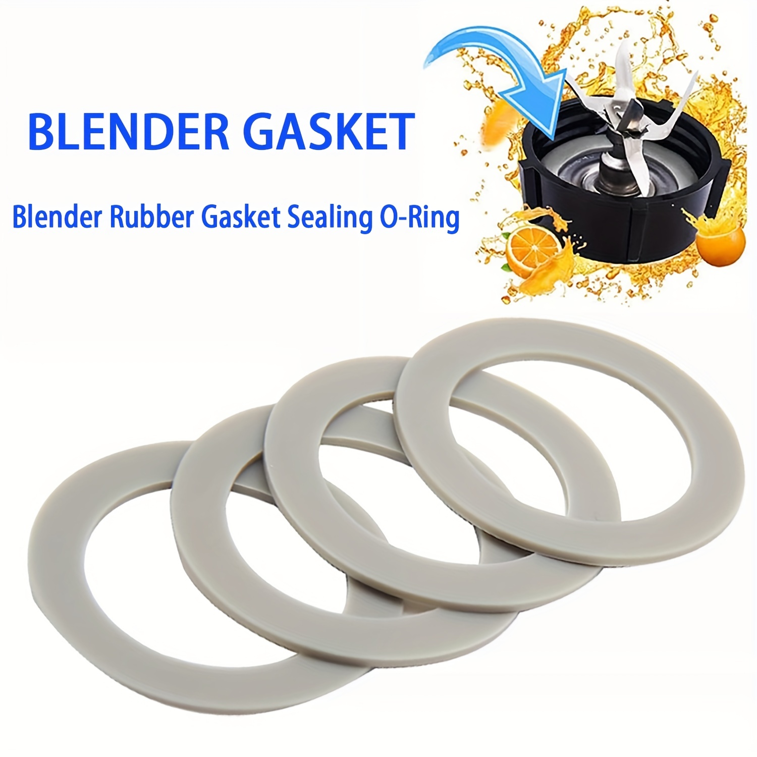 Silicone Gasket Replacement Rubber Seal Ring for Nutribullet Blender -  China Nutribullet Blender Replacement Gasket, Silicone Blender Seal Ring