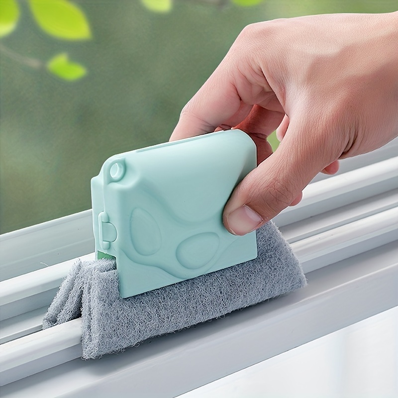 1 Groove Cleaning Tool Window Frame Door Groove Cleaning Brush Sliding Door  Track Cleaning Tools Hand-held Crevice Cleaner - Temu