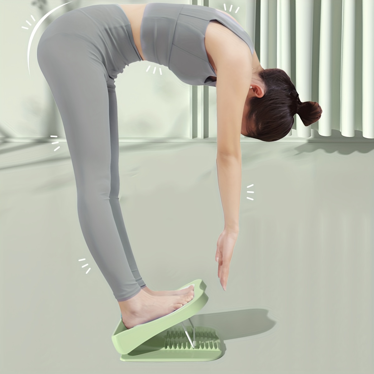 Adjustable Yoga Slant Board Calf Stretcher Plantar Fasciitis - Temu Canada