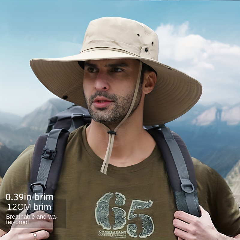 Stylish Sun Protection Fishing Hat For Men Ideal For Outdoor Activities  Such As Fishing And Hiking, Today's Best Daily Deals