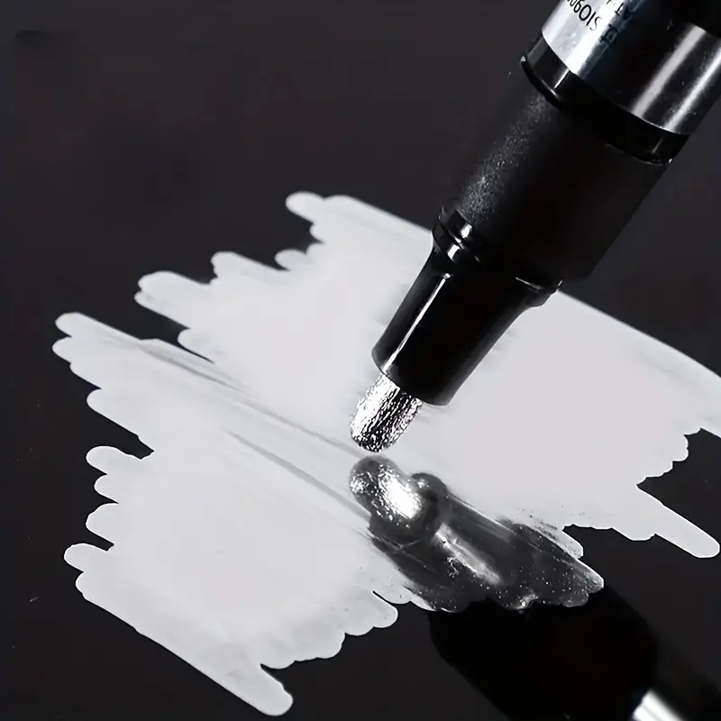 Permanent Liquid Mirror Chrome Marker Suitable For Any - Temu
