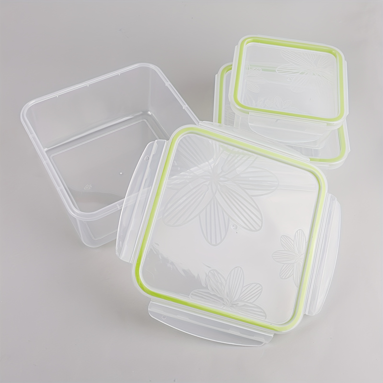 1pc 1 5l Four Compartment Sealed Fresh Keeping Kitchen - Temu