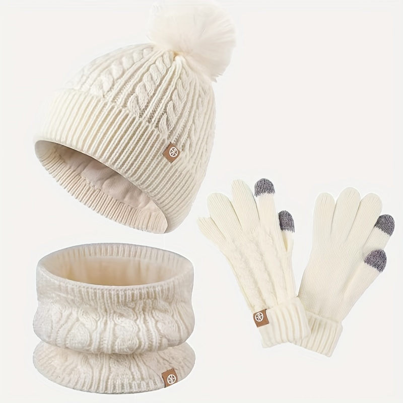 mzvoo Cappello Invernale per Bambini Guanti Sciarpa Set,Scaldacollo Bambino,Scaldacollo  Bambina,Guanti Bambina,Bambini Berretto Sciarpa Inverno Sciarpa E Guanti  Set : : Moda