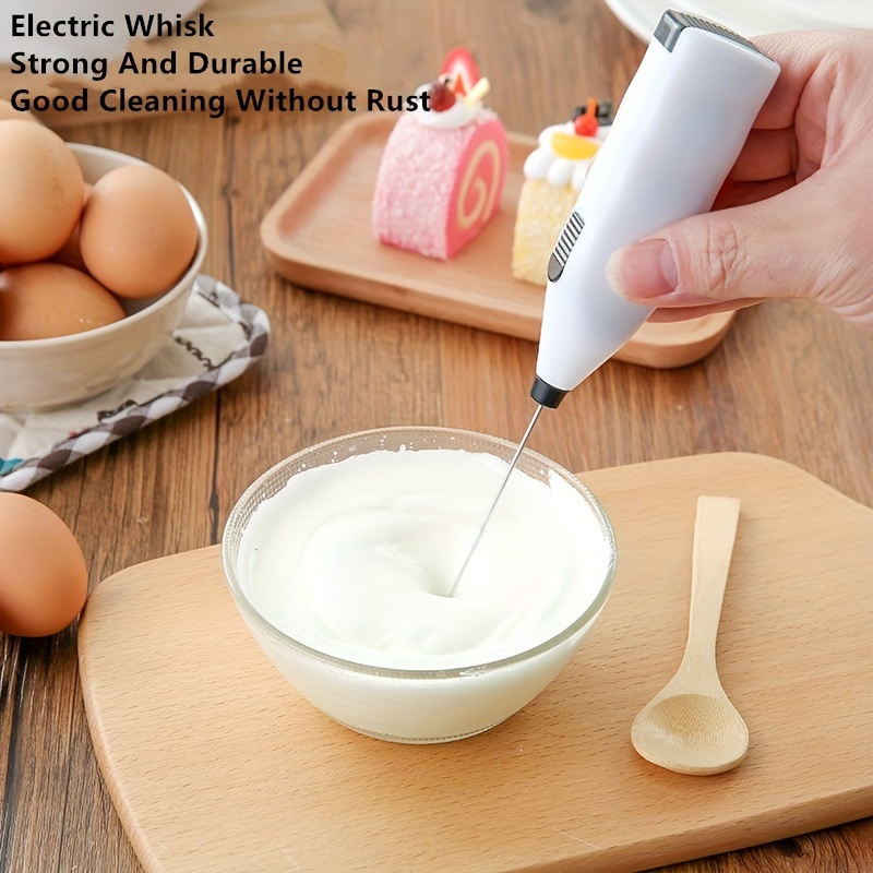 1pc Kitchen Electric Egg Beater, Mini Coffee Stirrer, Automatic Milk Frother