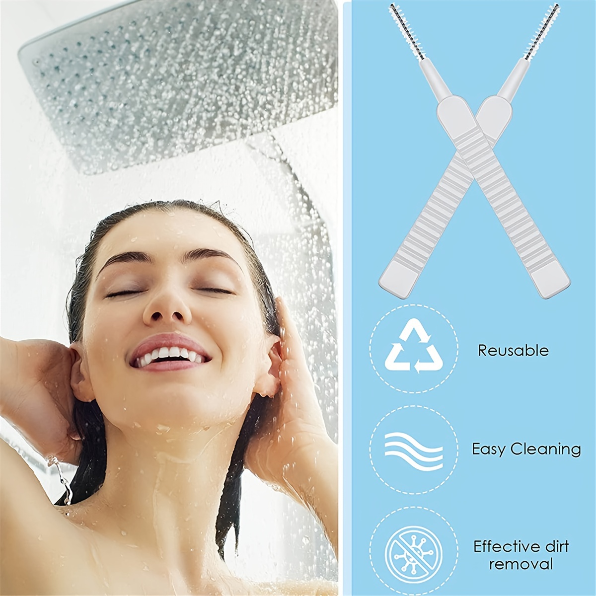20/10/5PCS Bathroom Shower Head Cleaning Brush Kitchen Toilet Phone Hole  Washing Anti-clogging Brush Pore Gap Cleaning Brush