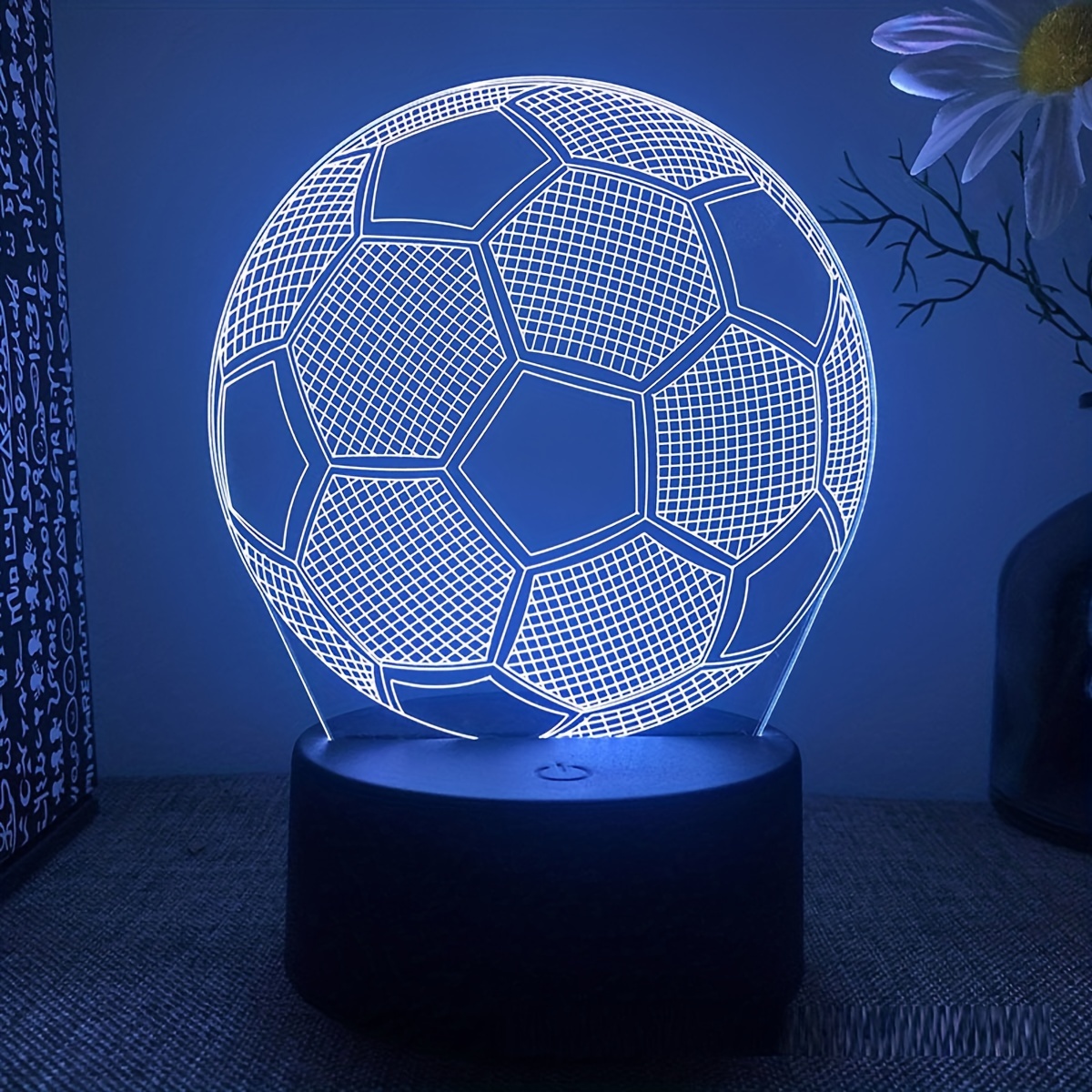 Lampe LED 3D Ballon de Foot