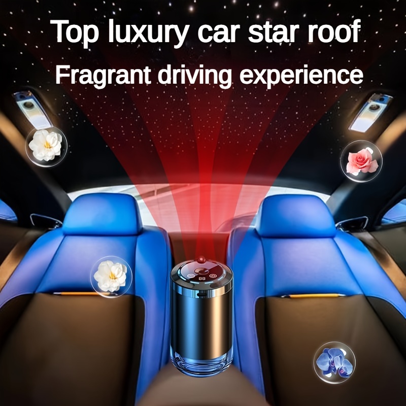 Car Fragrance Diffuser Starry Sky Projector Lamp Car - Temu