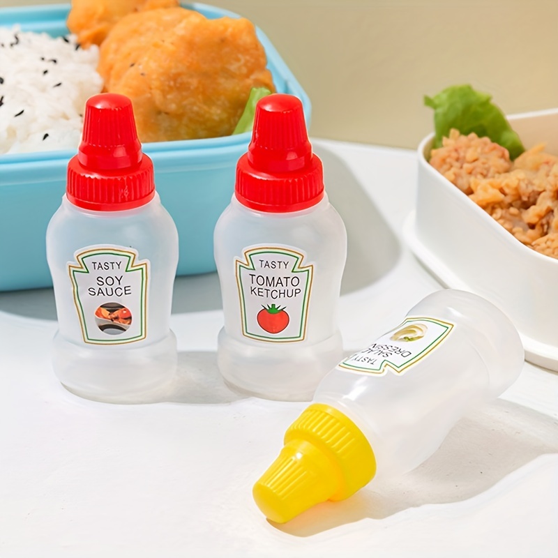 Mini Sauce Bottles Mini Ketchup Bottles Condiment Squeeze - Temu