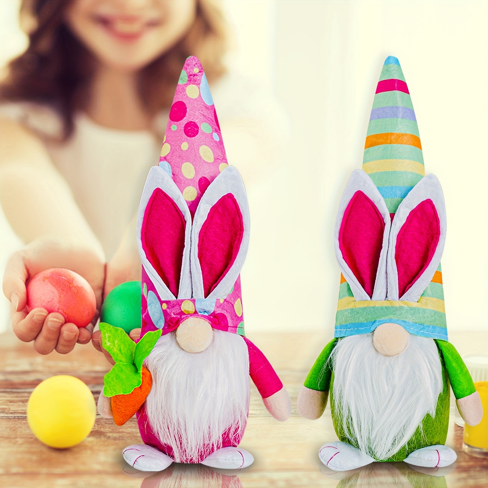 1 Pack Décoration De Pâques Poupées Lapin En Forme De Poupées 19,81 Cm 4  Couleurs Disponibles Recommandées Pour Les Enfants De 3 Ans, Économisez De  L'argent Sur Temu