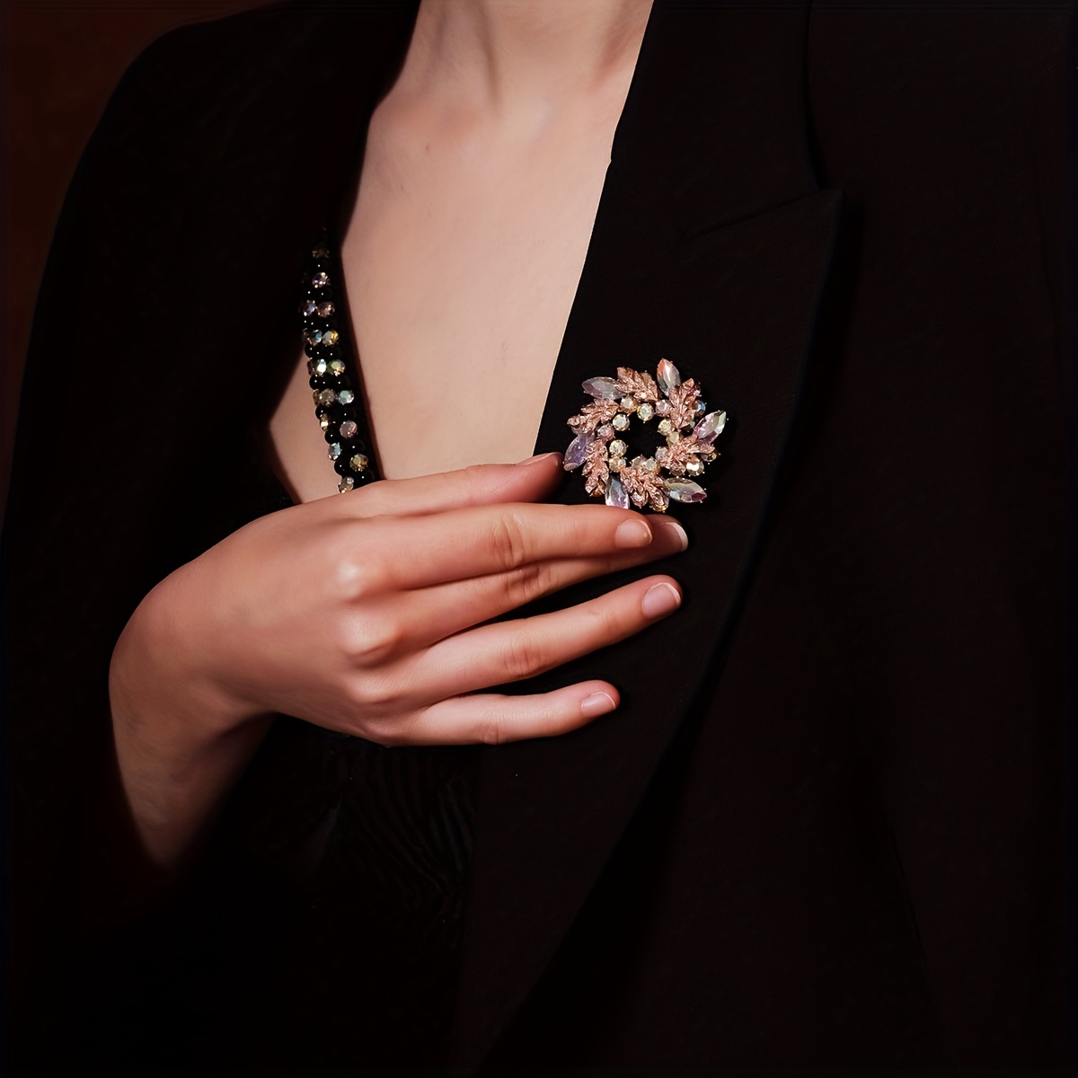 Flower Shape Brooches Elegant Pins Clothing Jewelry - Temu