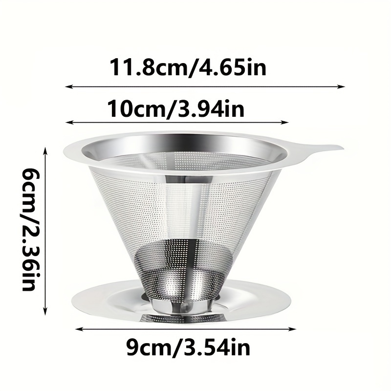 Espresso Coffee Filter 304 Stainless Steel Ultra Fine Mesh