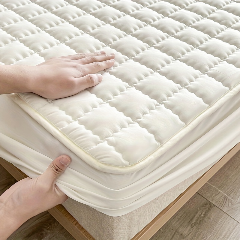 Impermeable espesar colchón protector piel-amigable durable cubierta de  cama de la cubierta de la estera del látex 150x200 180x200 160x200