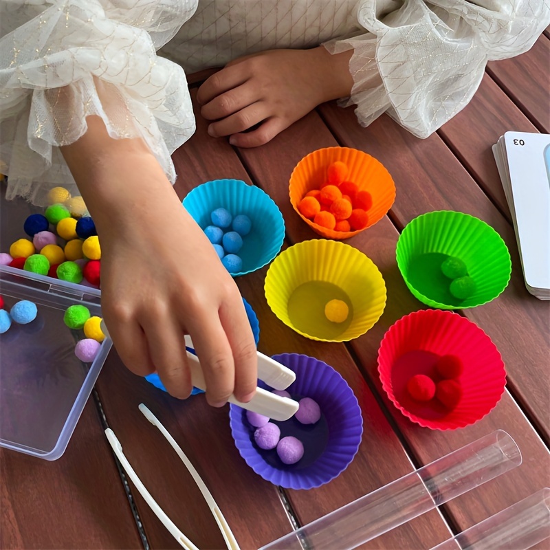 Math Teaching Aids: Number Recognition Matching Puzzle Set