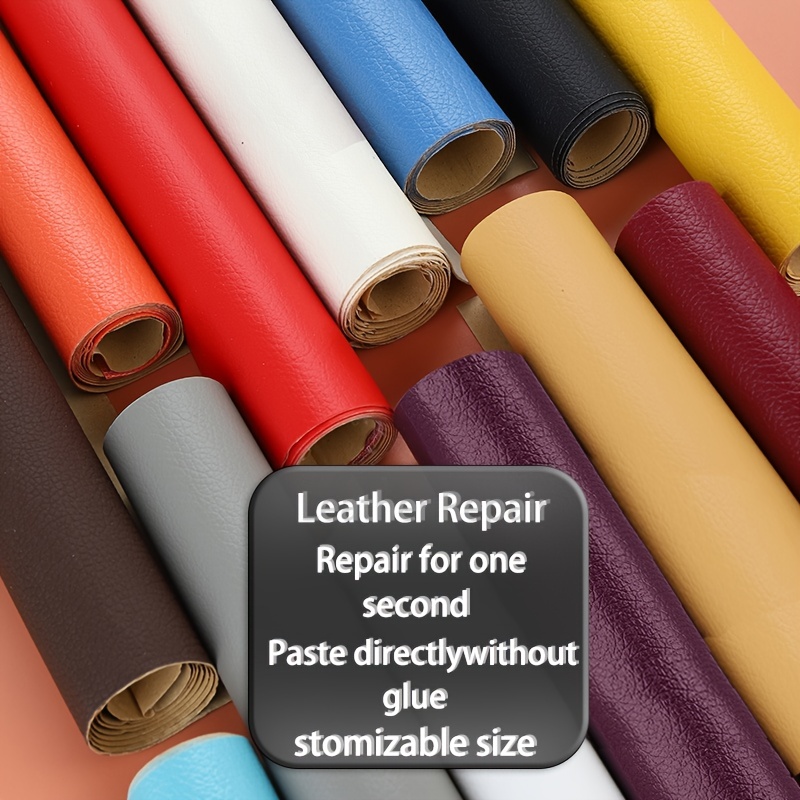 Self adhesive Leather Patch Back Glue Fabric Upholstery - Temu Austria