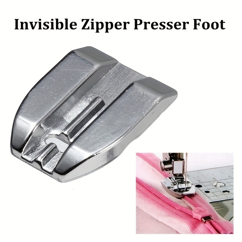 Invisible Concealed Zipper Presser Feet Replacement - Temu