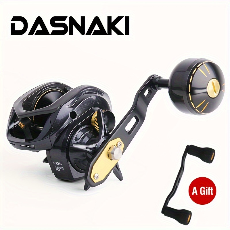 * Stainless Steel Fishing Reel With Drum Wheel, Long Casting Fishing Wheel  For Ice Fishing, Saltwater