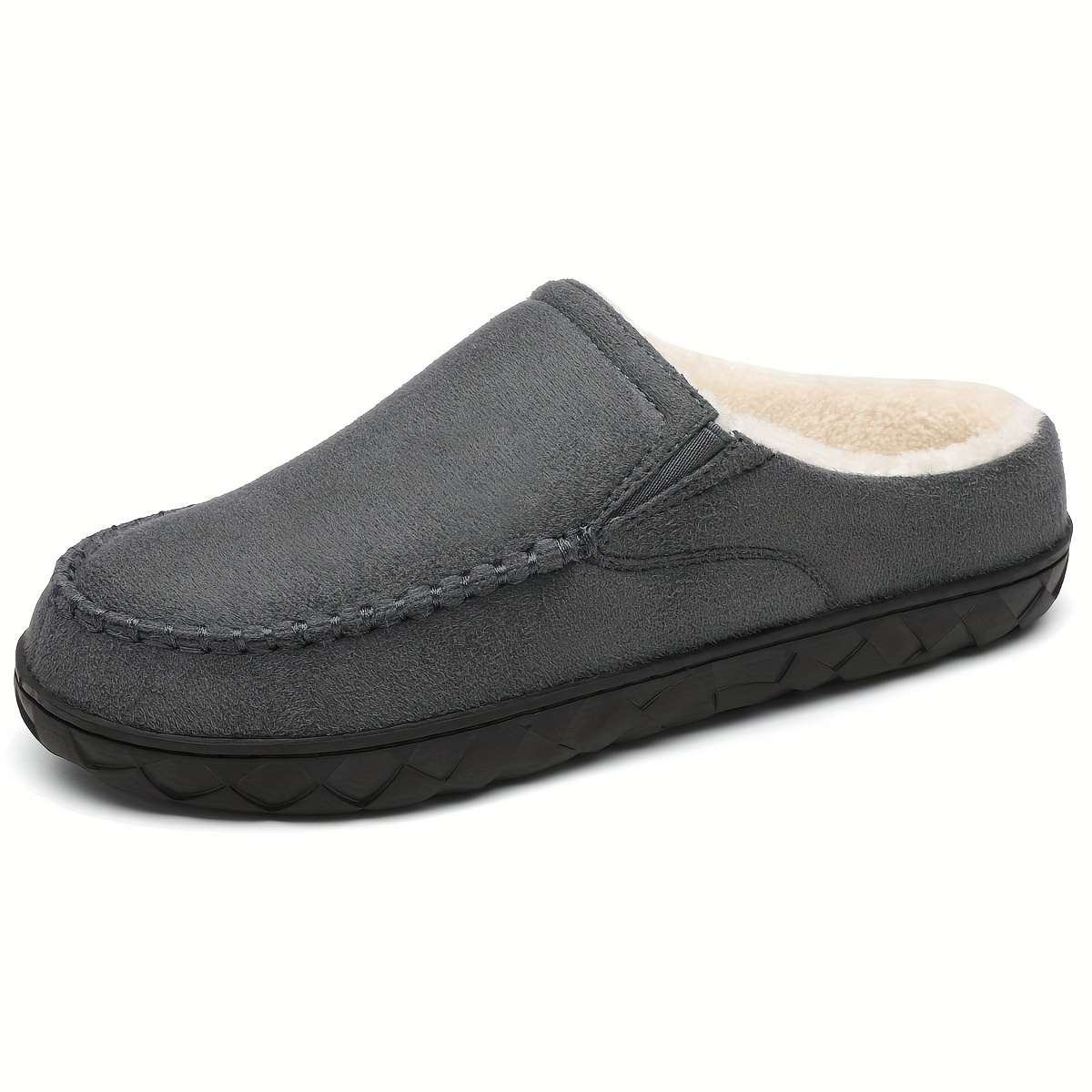 moccasin house slippers men s soft plush cozy lightweight