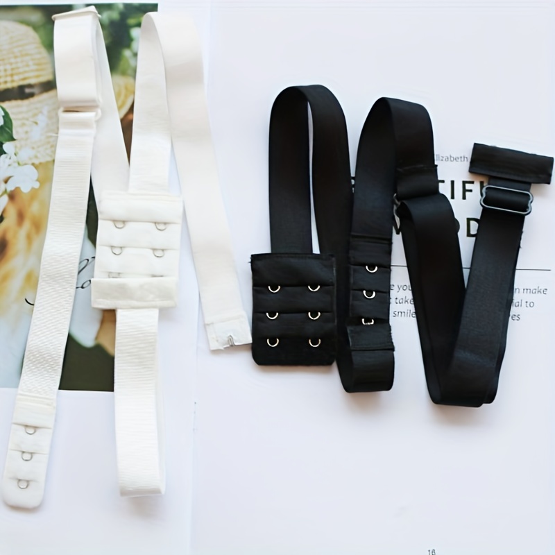 Stretchy Bra Extension Buckle Set Comfortable Stainless 3 - Temu