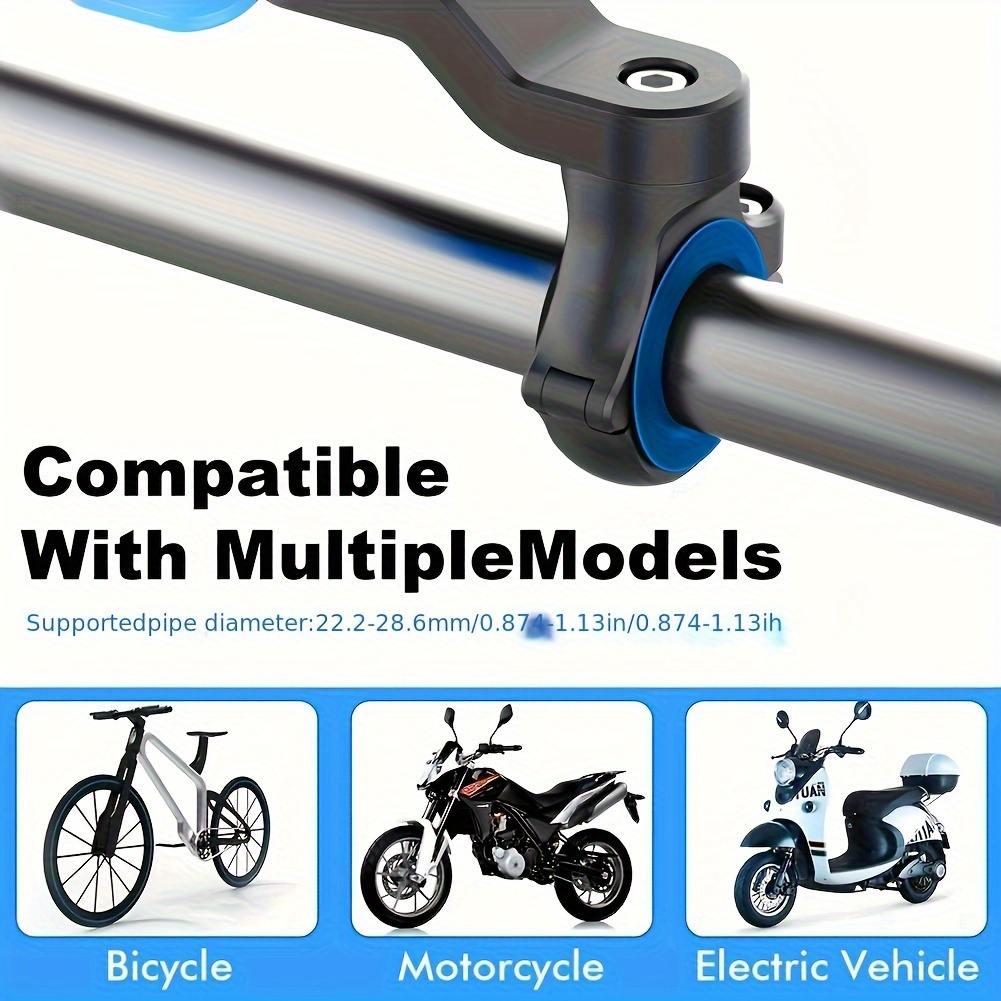 Bike Motorcycle Phone Holder Mtb Bicycle Scooter Handlebar - Temu