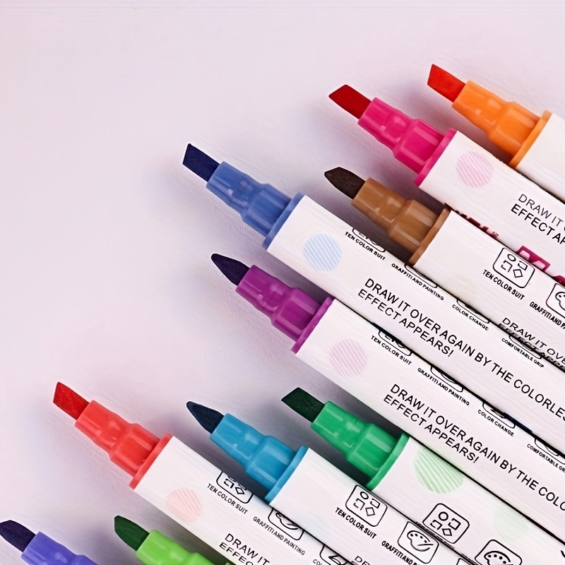 Cute Highlighters Markers With Dual Tips Perfect For Drawing - Temu