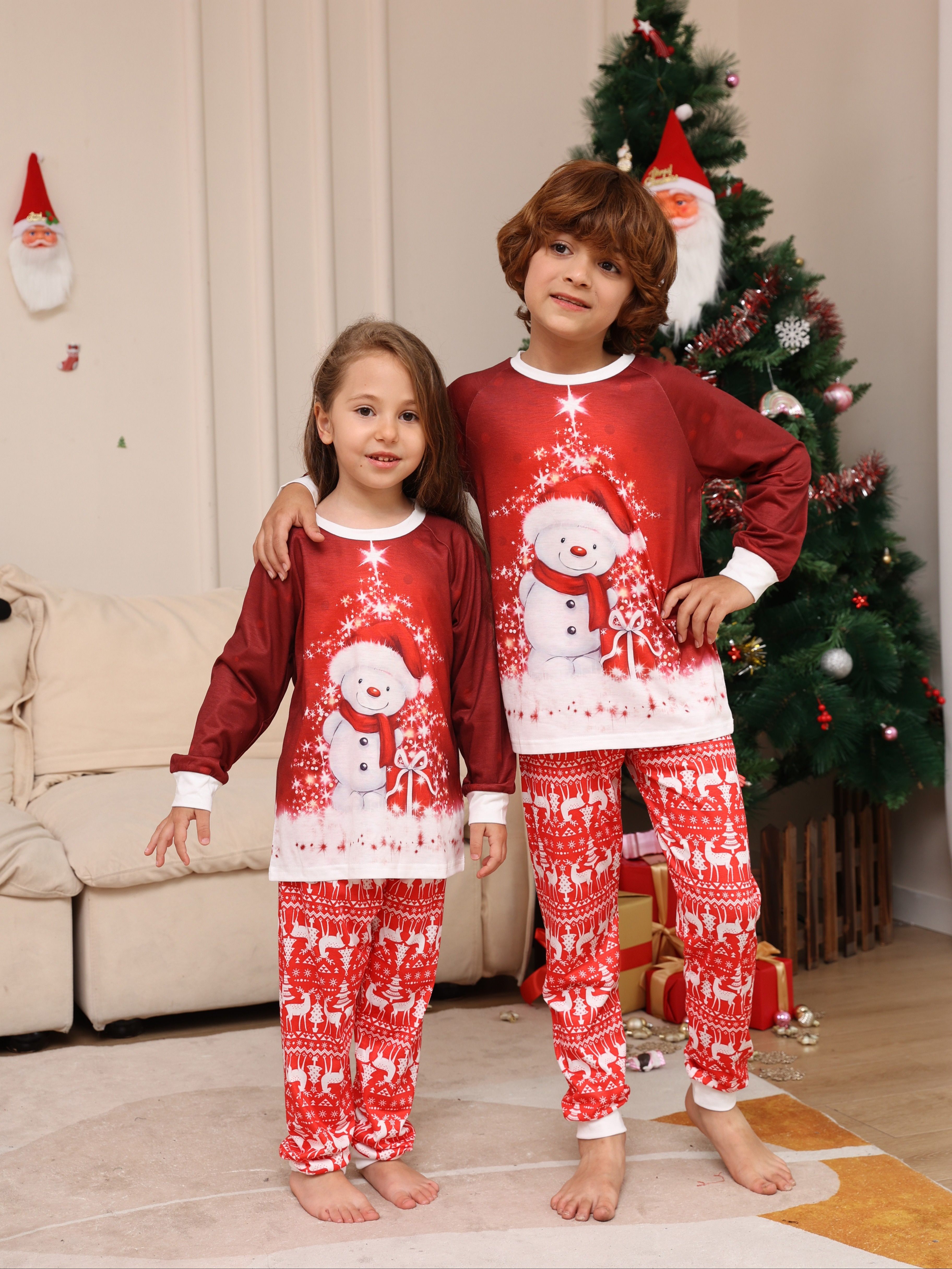 Christmas Pajamas Family Set - Temu