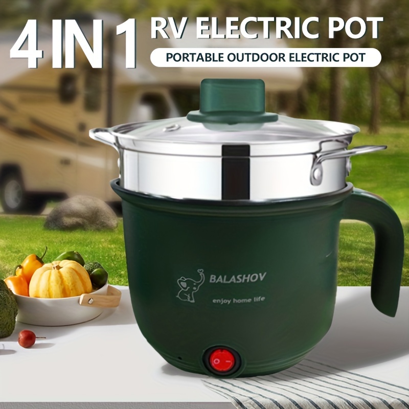 6.9 Electric Cooking Pot: Enjoy Double Deliciousness With - Temu