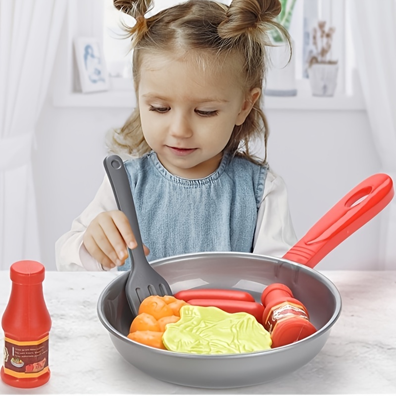 Toy Kitchen Accessories Play Pots And Pans Cooking Set - Temu