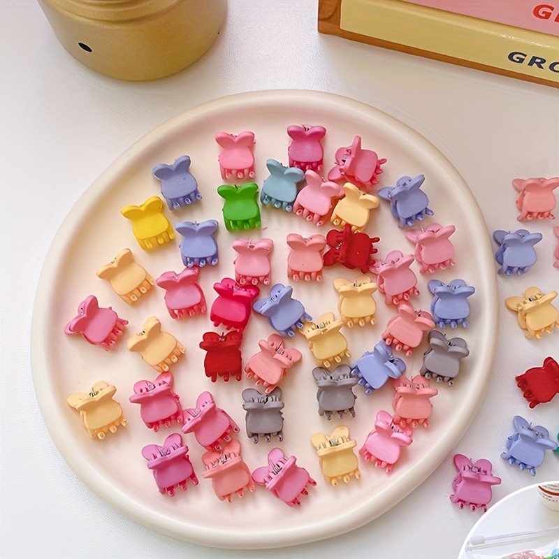 50pcs Mini Hair Claw Clips For Baby And Girl