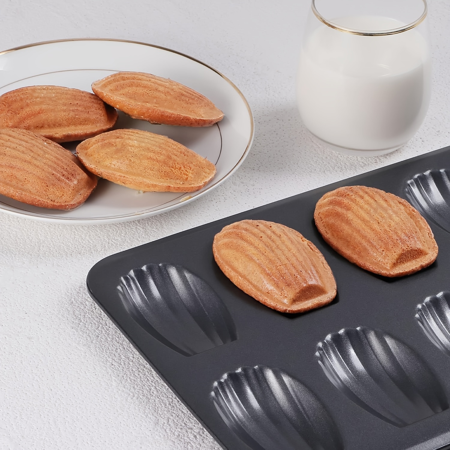 Madeleine Pan, Madeleine Mold Makes 12 Madeleine , Nonstick Tea