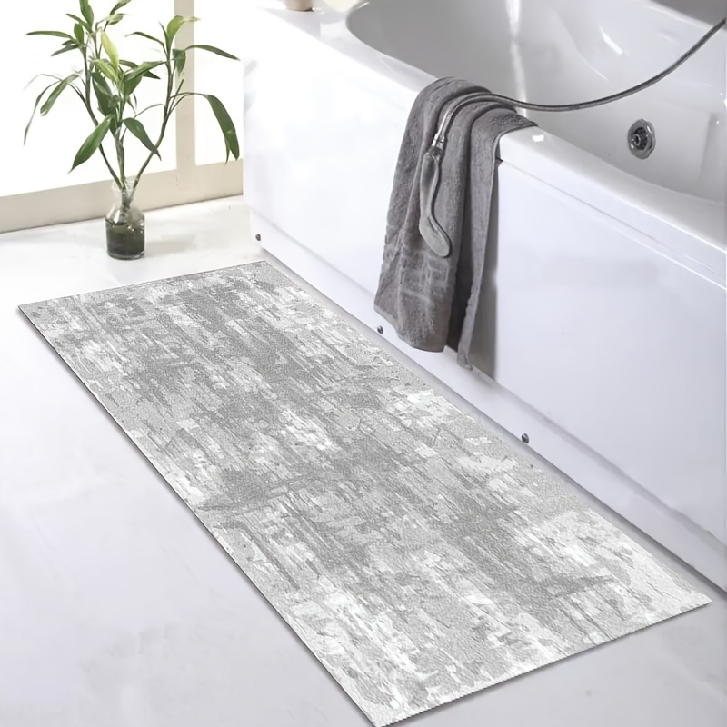 1pc Nordic Style Diatomaceous Earth Absorbent & Non-slip Bathroom Mat