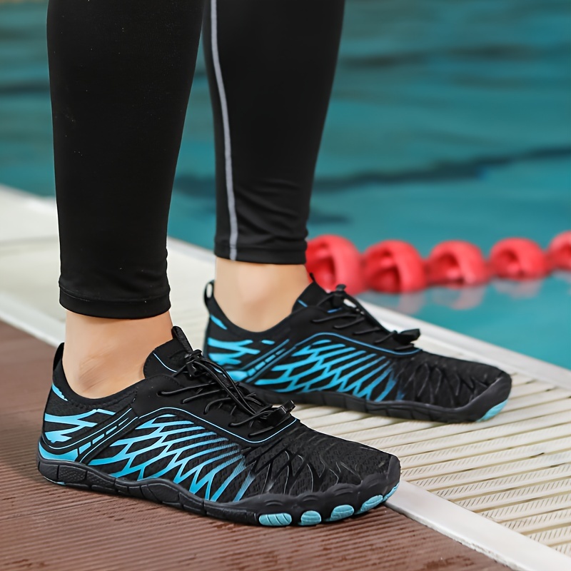 Women's Drawstring Aqua Shoes Lightweight Breathable Fitness - Temu
