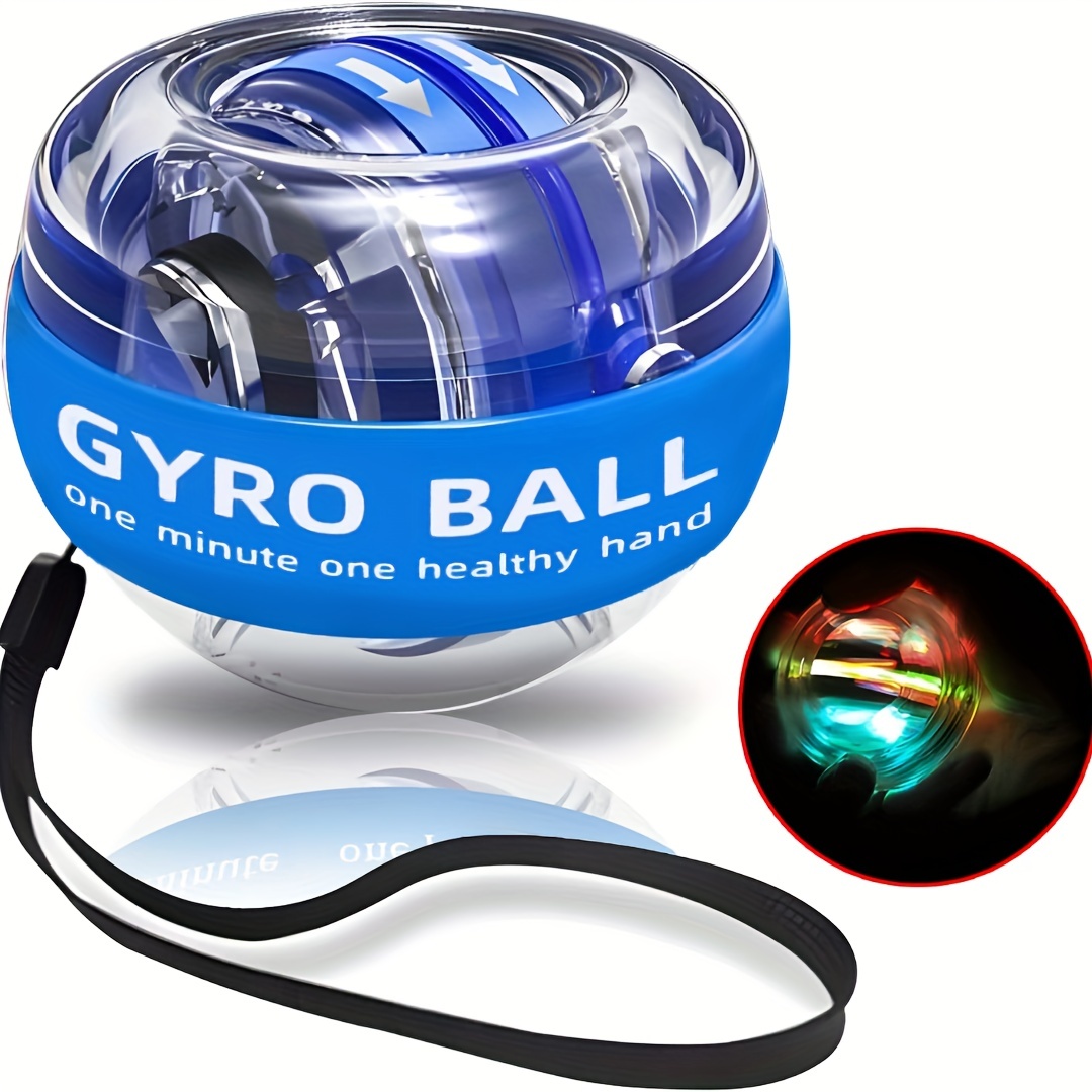 Xiaomi Self-starting Gyro Ball 5-color LED Arm Muscle Wrist Ball Strength  Trainer Forearm Rehabilitation Strengthening Trainer