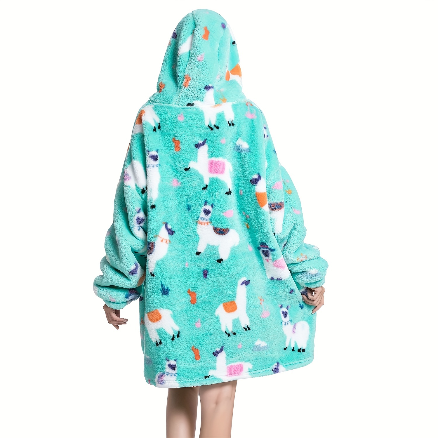 1pc Felpa Cappuccio Carina Penguin Indossabile Coperta Donne - Temu Italy