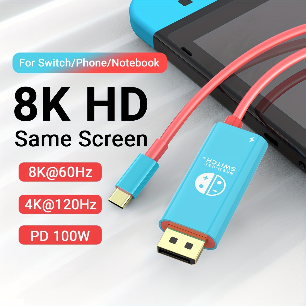 Anker USB-C to HDMI Adapter - 8K@60Hz or 4K@144Hz, for MacBook, iPad Pro,  Pixelbook, XPS, and More