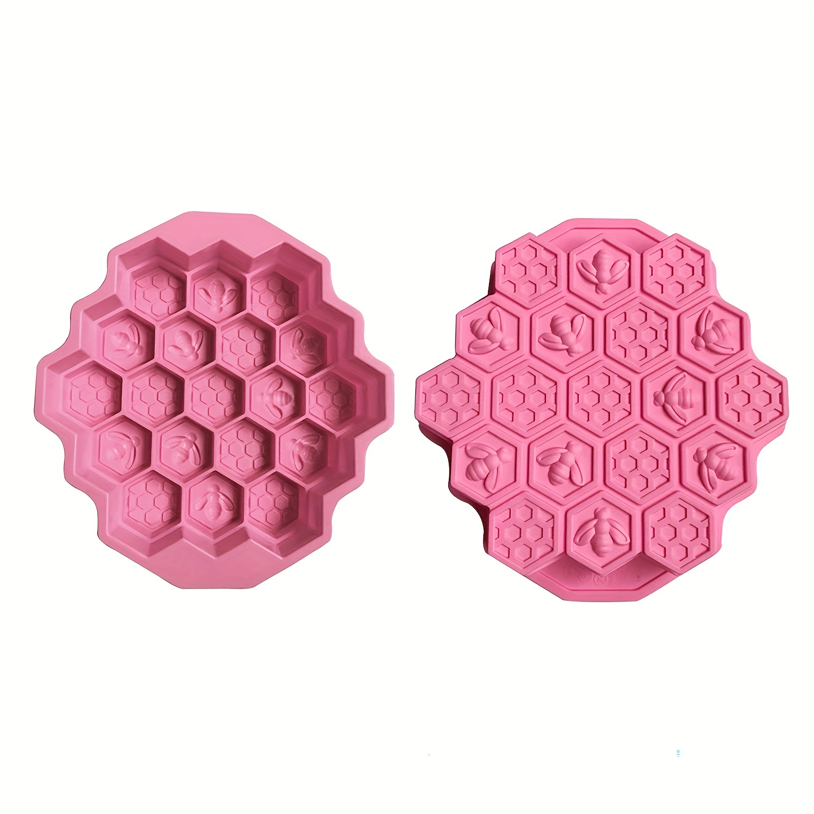 Silicone Bee Honeycomb Cake Chocolate Soap Soap Icing Mold Mold Candle Diy  Mold Beeswax Cake Tools Bakeware Bake