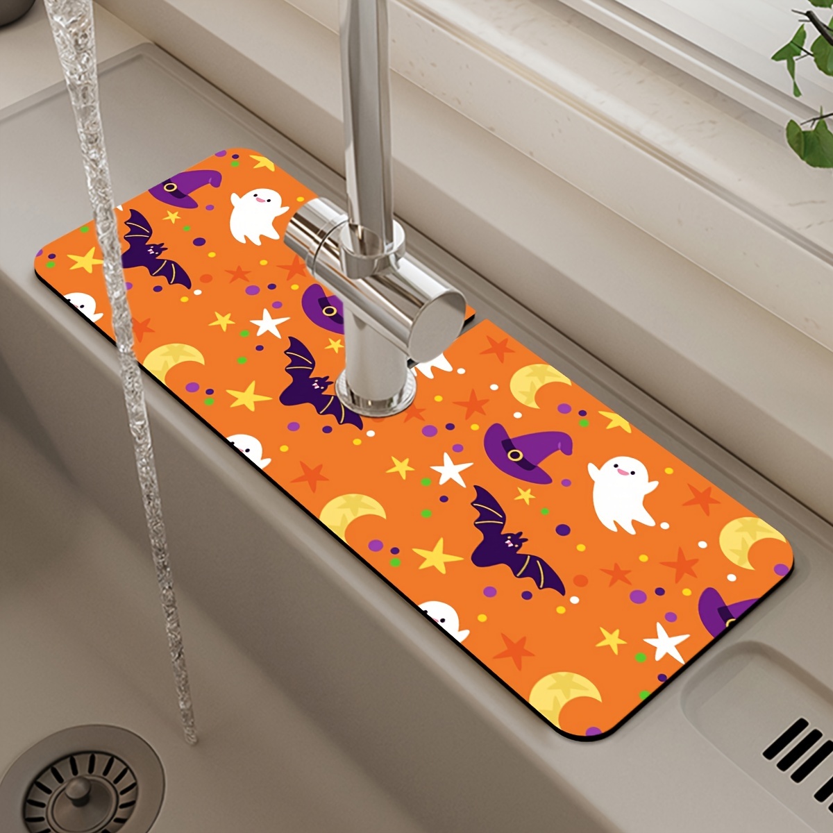 Anti-splash Guard Mat, Sink Side Super Absorbent Pad, Quick Dry