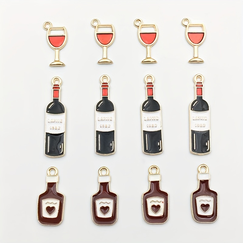 Wine Bottle Charms For Jewelry Making - Temu