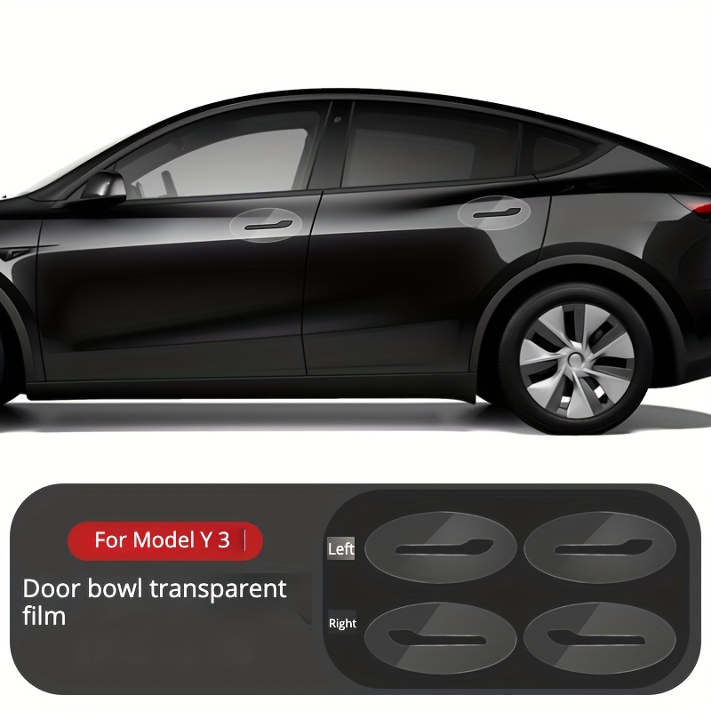 Für Tesla Model 3 Model Y Autotürgriff Wrap Aufkleber 4 Stück Set