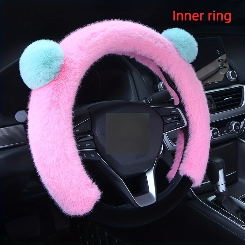 Plush Steering Wheel Cover