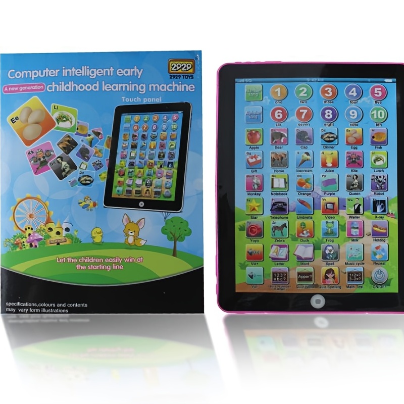 Machine de lecture de tablette pour enfants Cadeau de Noël pour enfants  pour éduquer