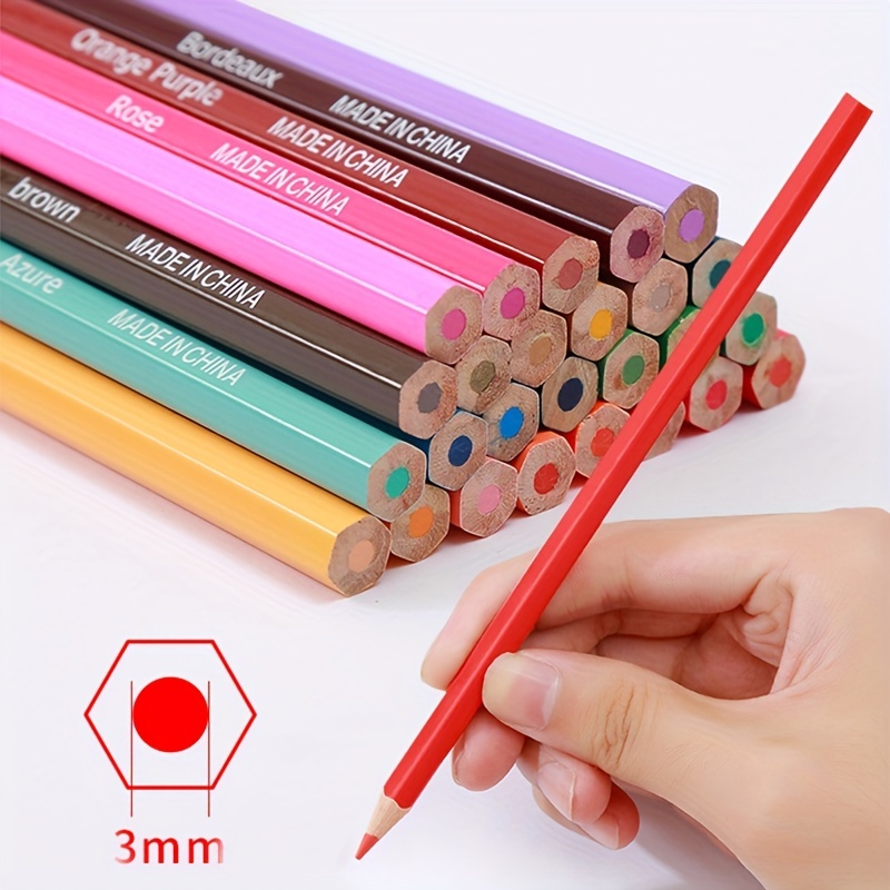 50pcs 50 Colors Adult Coloring Pencils, Soft Core Artist Sketching Drawing  Pencils, Arts & Crafts Coloring Pencils Set Gifts For Adults, Kids,  Beginners