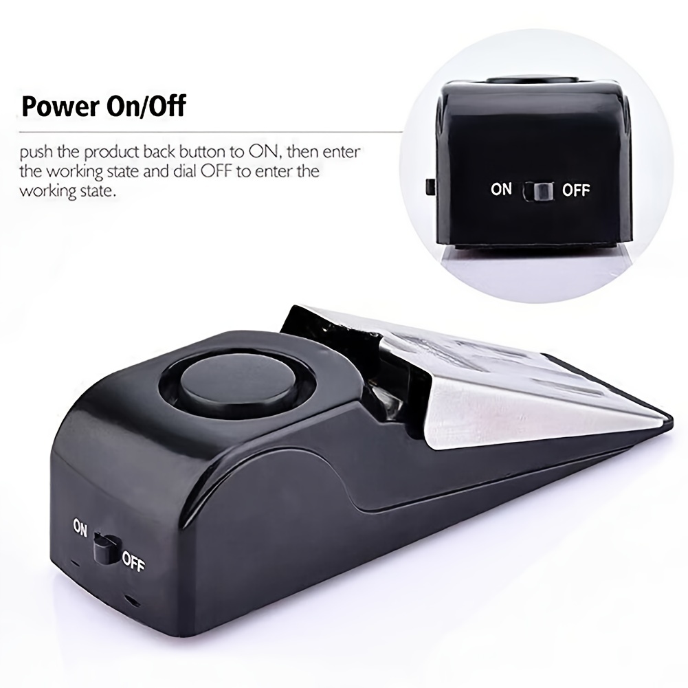 secure your home or apartment anywhere with this portable door stop alarm details 0