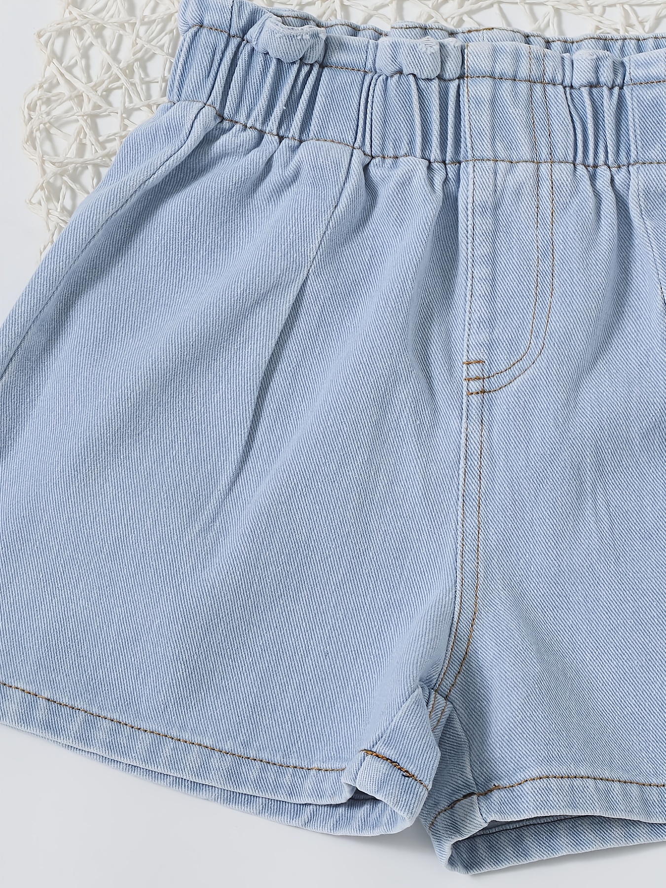 The Cutest Paper Bag Denim Shorts For Summer - Fashion Fairytale
