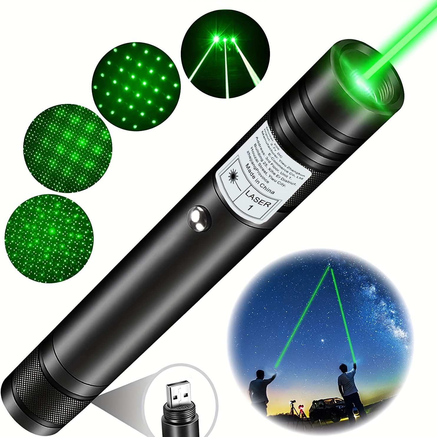 Laser Pointer High Power Green High Power Laser Pointer Long - Temu