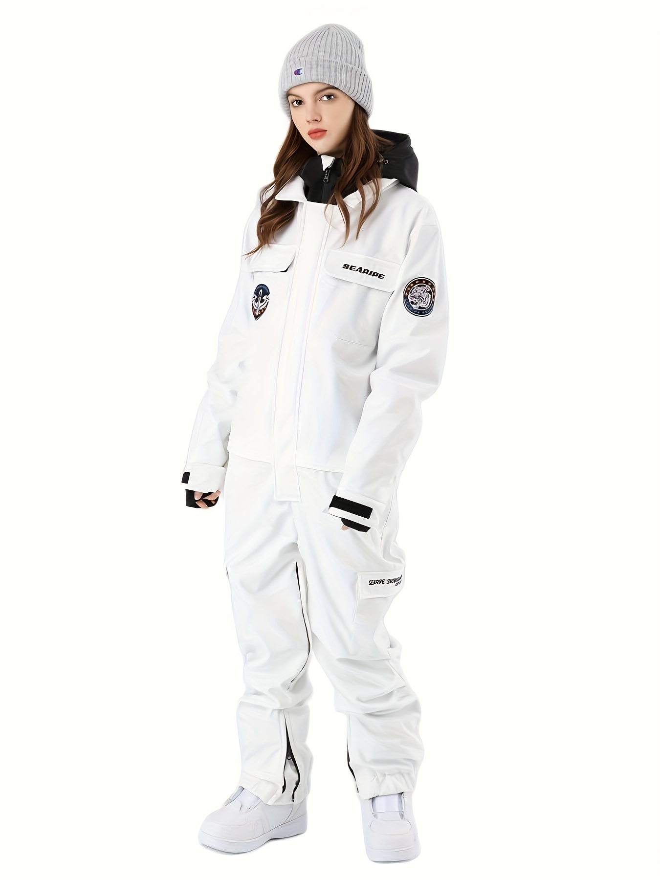 Waterproof And Windproof Breathable Snowboard Snowsuits Outdoor Ski Suit  Womens Outdoor Clothing - Sports & Outdoors - Temu Canada