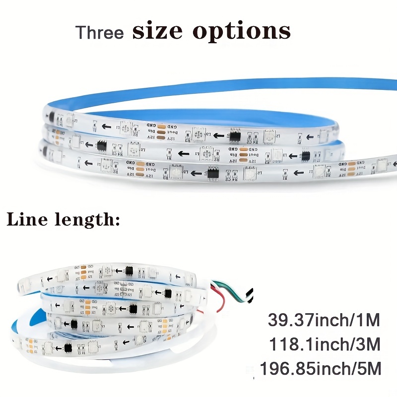 about ) Led Lights For Bedroom Smd 2835 24 Keys Remote - Temu