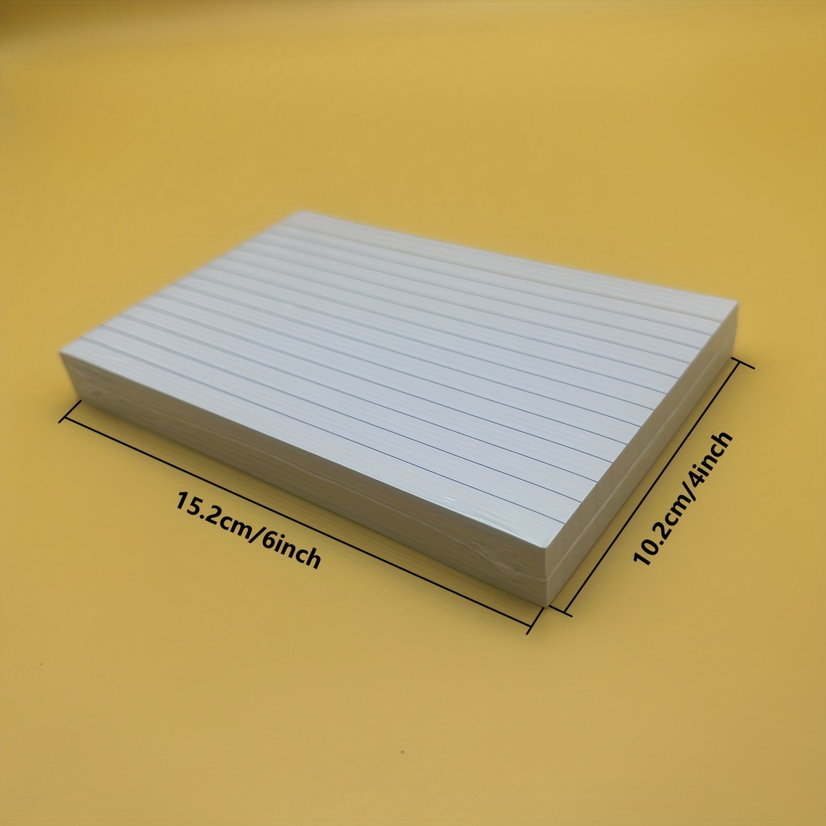 IMPRINT'S Ruled Flash Cards/Index Cards,White Card Stock,4 x 6 Inches,  300 Cards in This Pack
