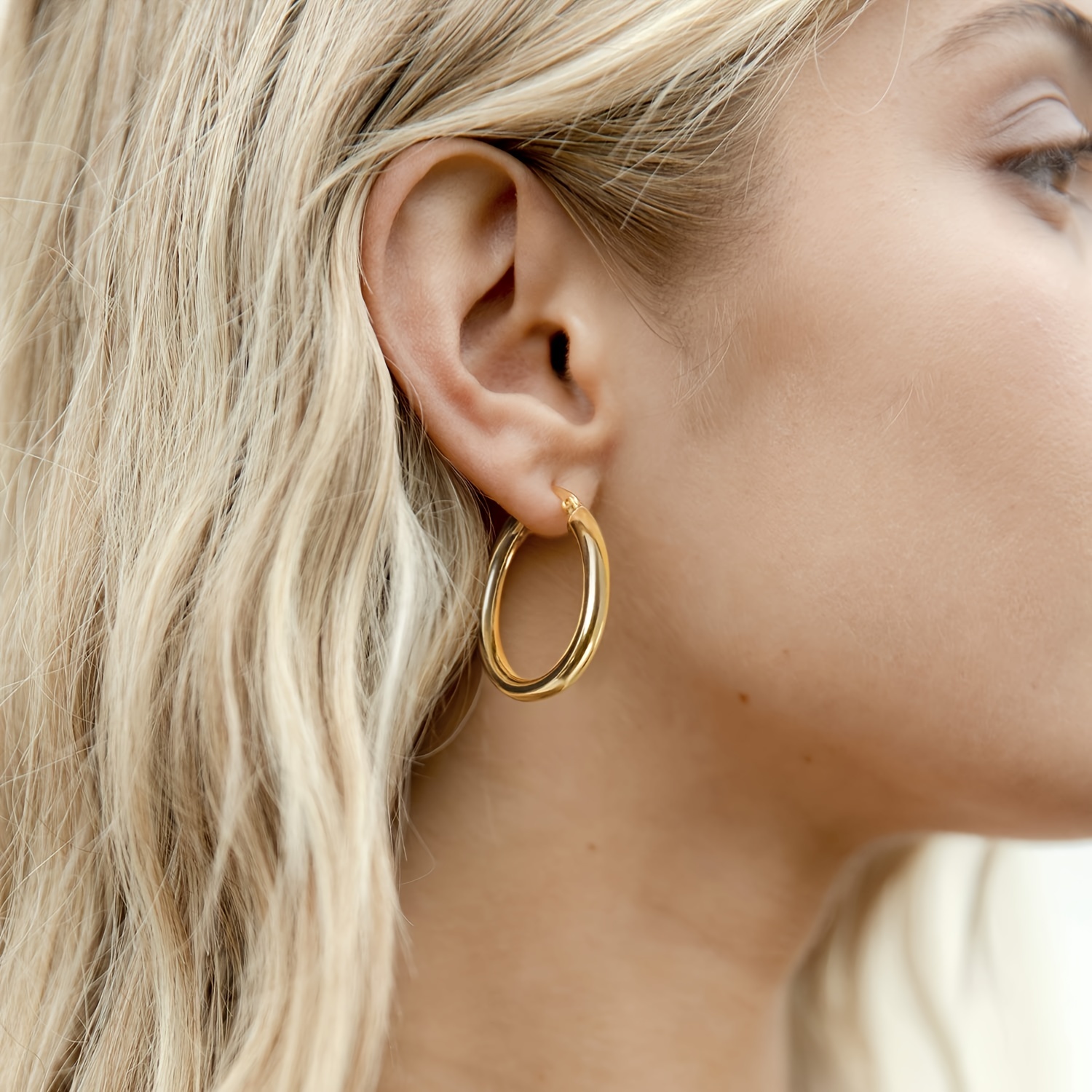SALE Long Gold Earrings Big Modern Gold Earrings Gold  Etsy in 2023  Big  earrings Minimalist earrings gold Gold earrings dangle