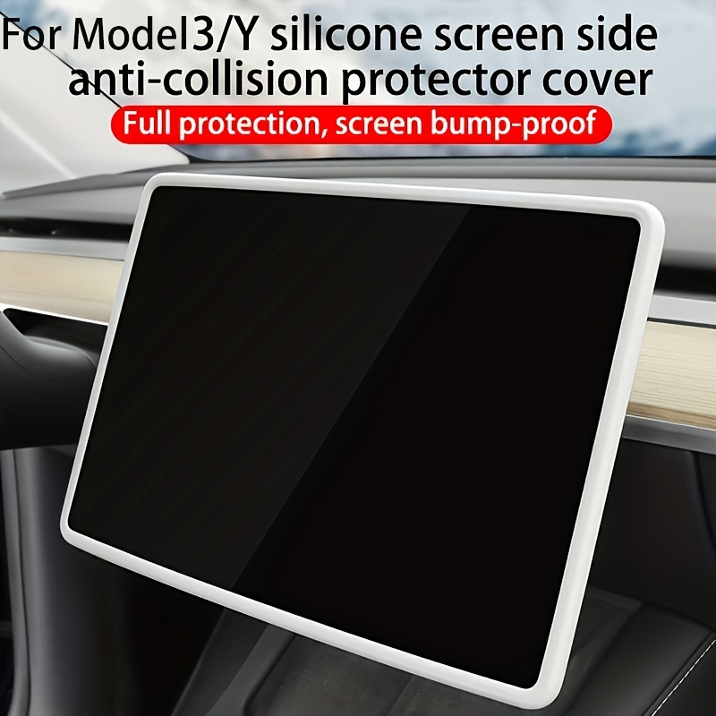 Tesla Model 3 2024 15-inch Touch Screen Protector Cover Model 3 Highland  8-inch Rear Row Display Tempered Glass HD Transparent